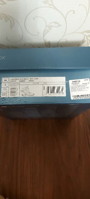 Зимові черевики Geox р.34