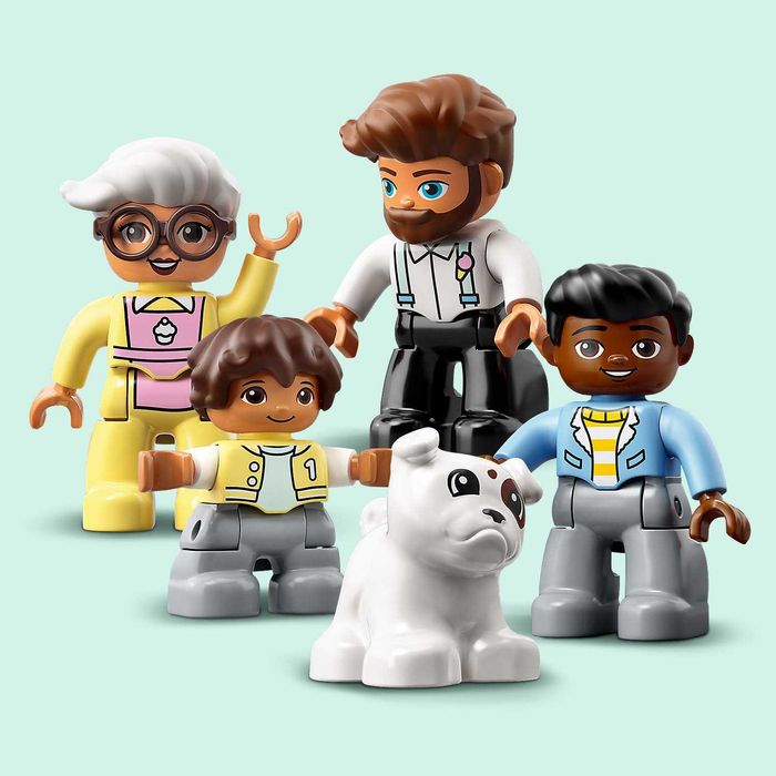 Lego Duplo Parking Myjnia Garaż piętrowy auta