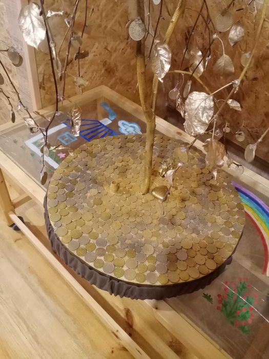 Ексклюзивне золоте грошове дерево