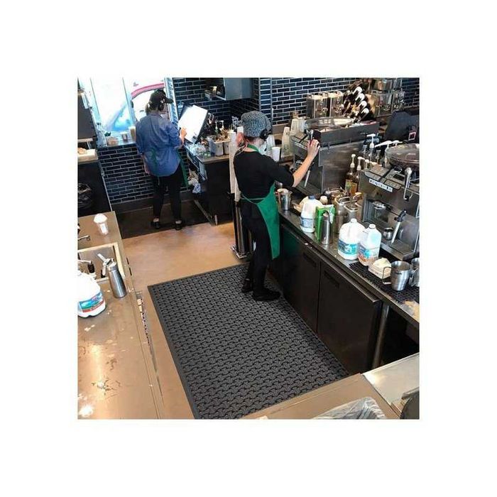 Mata gumowa antypoślizgowa Superflow Xt ażurowa wycieraczka