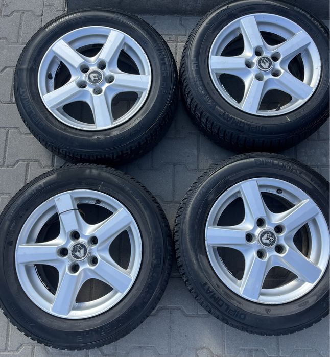 Диски з шинами Renault Megane 3, 5×114.3, комплект