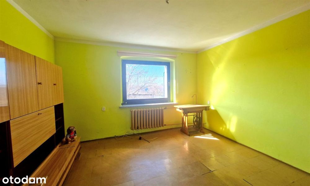 Pół domu z ogródkiem - do remontu!