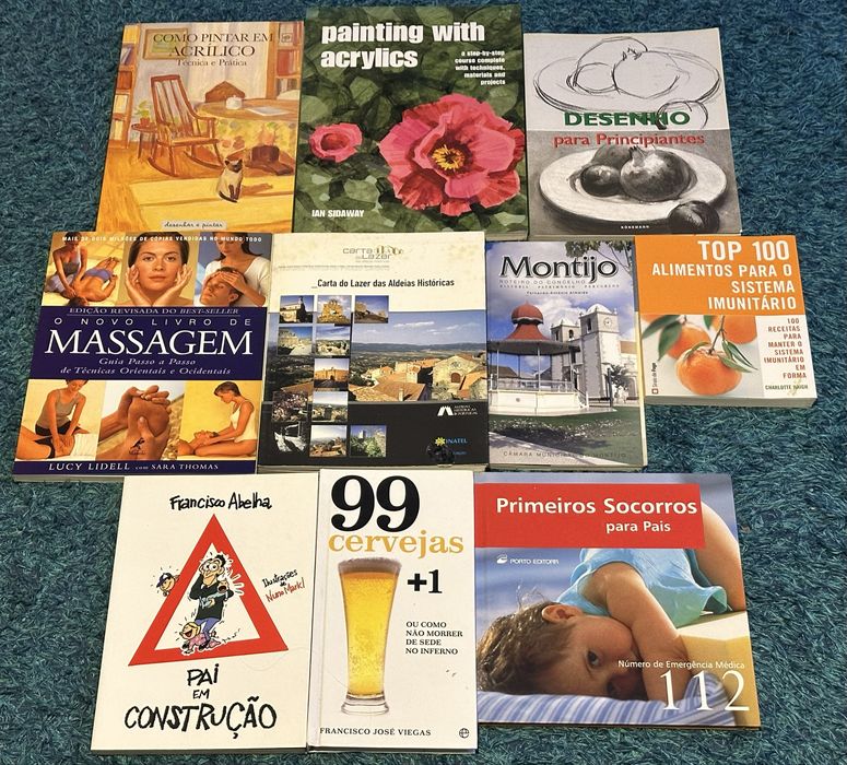 Vendo pack 10 livros 50€