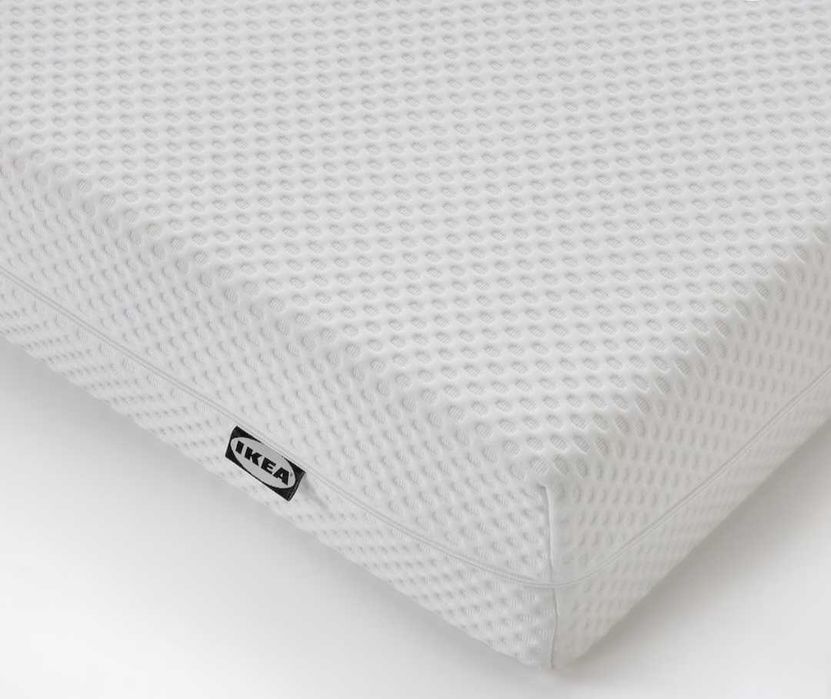 Colchão de espuma, firme/branco, 90x200 cm ÅBYGDA (IKEA)