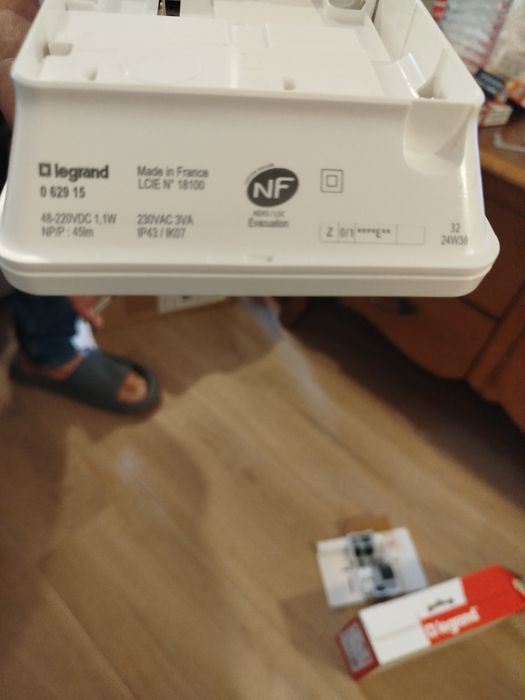 Lâmpadas de evacuação