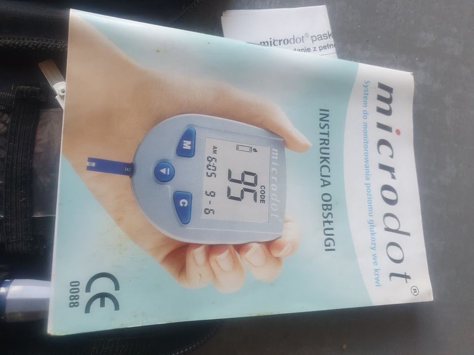 Glukometr , kilka razy użyty, stan igła