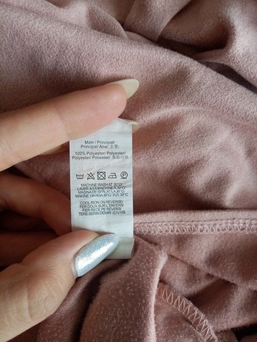 Sukienka pudrowy róż Missguided 38