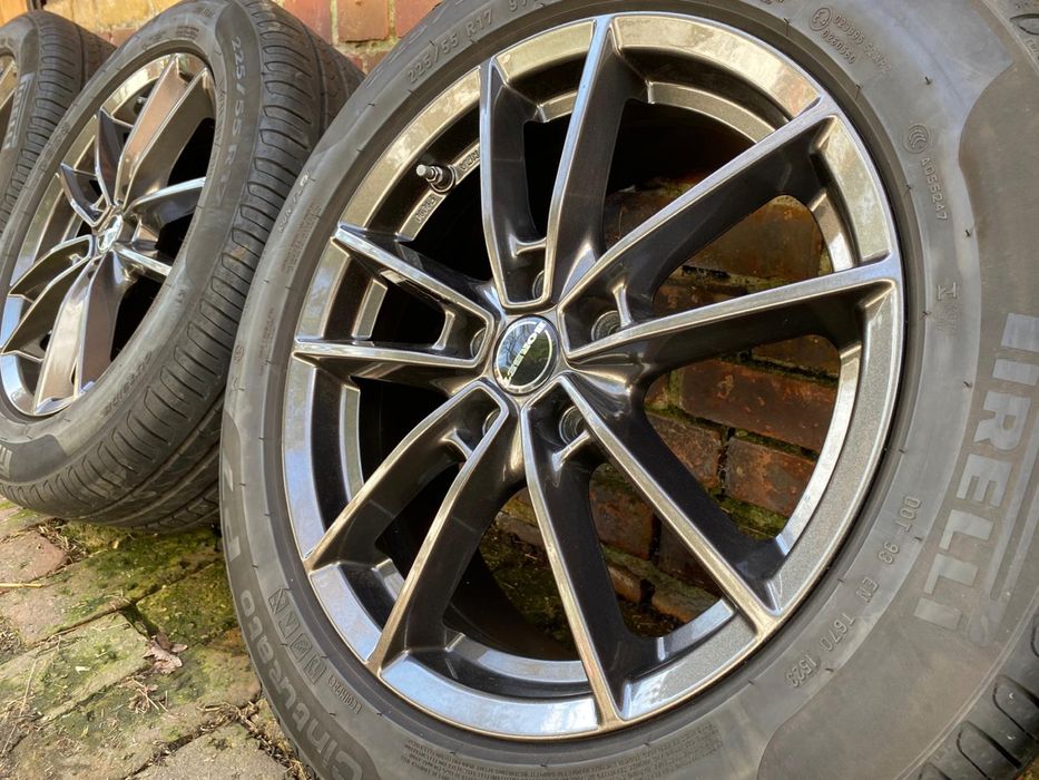 Jak nowe borbet 7x17 5x112 pirelli 225/55r17 bmw mercedes audi vw x1