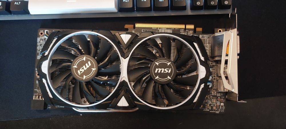 Відеокарта MSI RX 580 8gb armour