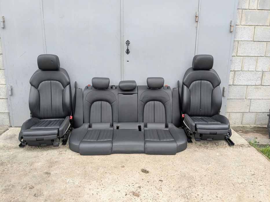 Салон Audi A6 C7 Recaro Підігрів Сидение Сідушки Кожа Шкіра А6 Ц7 S-line