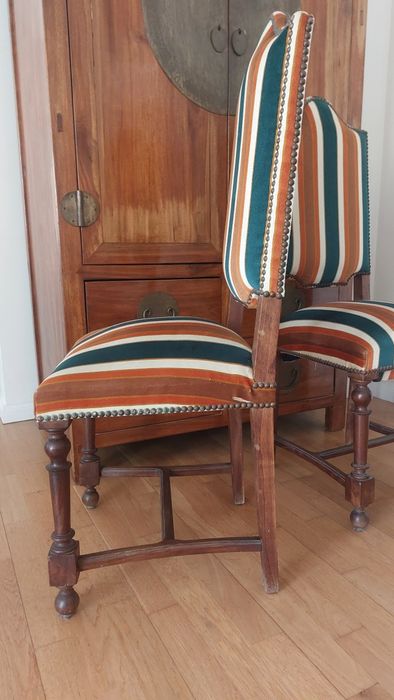 Cadeiras conjunto 6 em bom estado