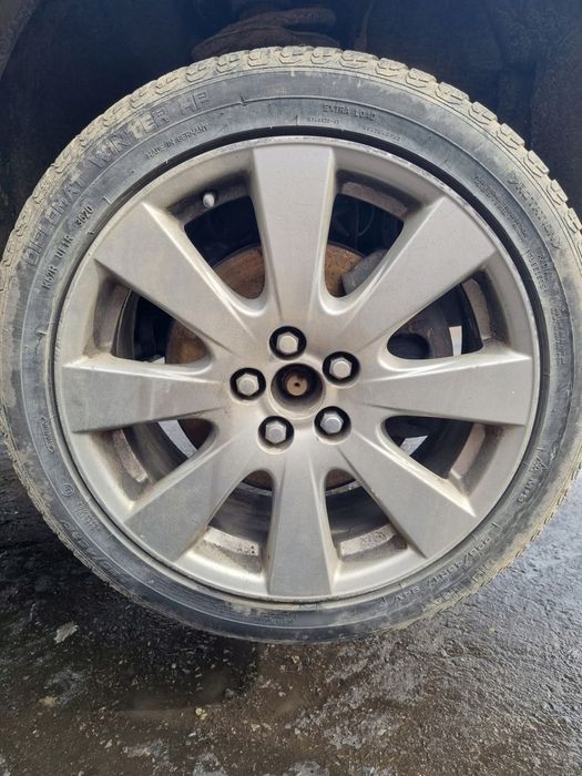 TOYOTA AVENSIS II T25 03-09 komplet 4 sztuki felgi ALUFELGI 17 5x100 ET 45 *