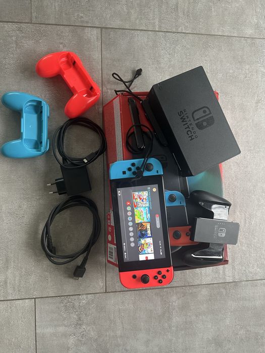 Nintendo Switch cały zestaw