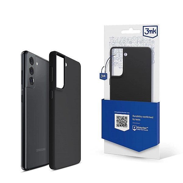 Etui 3mk Silicone Case na Samsung Galaxy S22/5g - czarne