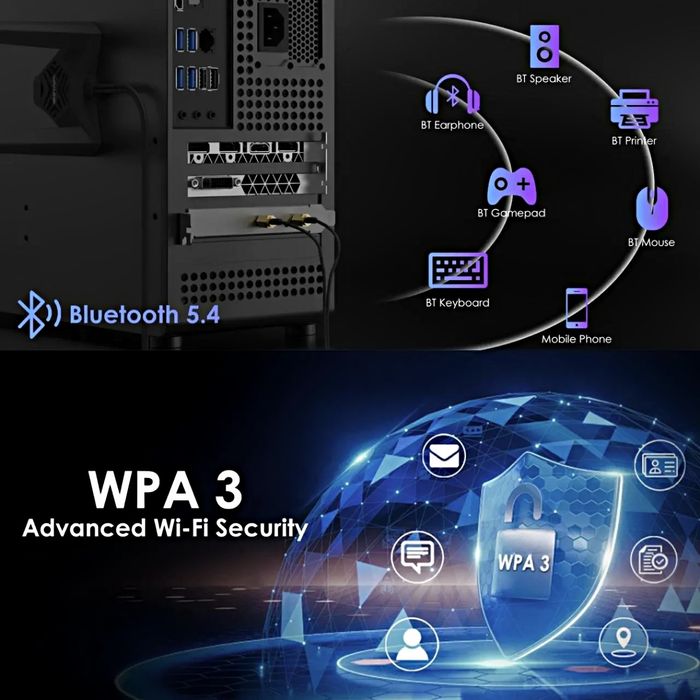 Новий Wi-Fi 7 адаптер WAVLINK BE8800 (Intel BE200) PCI-E. ТІЛЬКИ Intel
