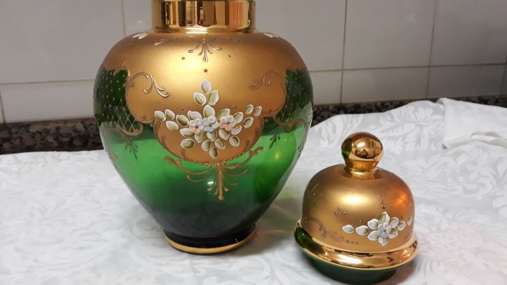 Pote vidro Murano Italiano