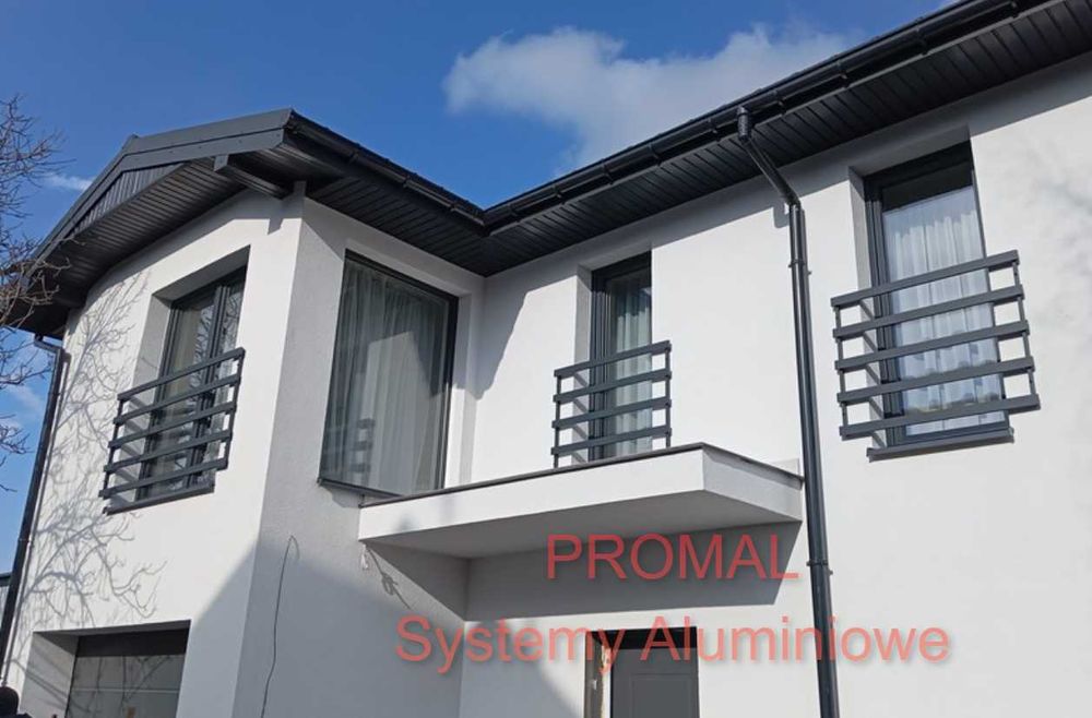Balkon Francuski Balkony Francuskie Balustrada ALUMINIOWA PRODUCENT