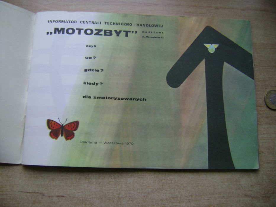 Starocie z PRL - MOTOZBYT 1970 = Informator UNIKAT