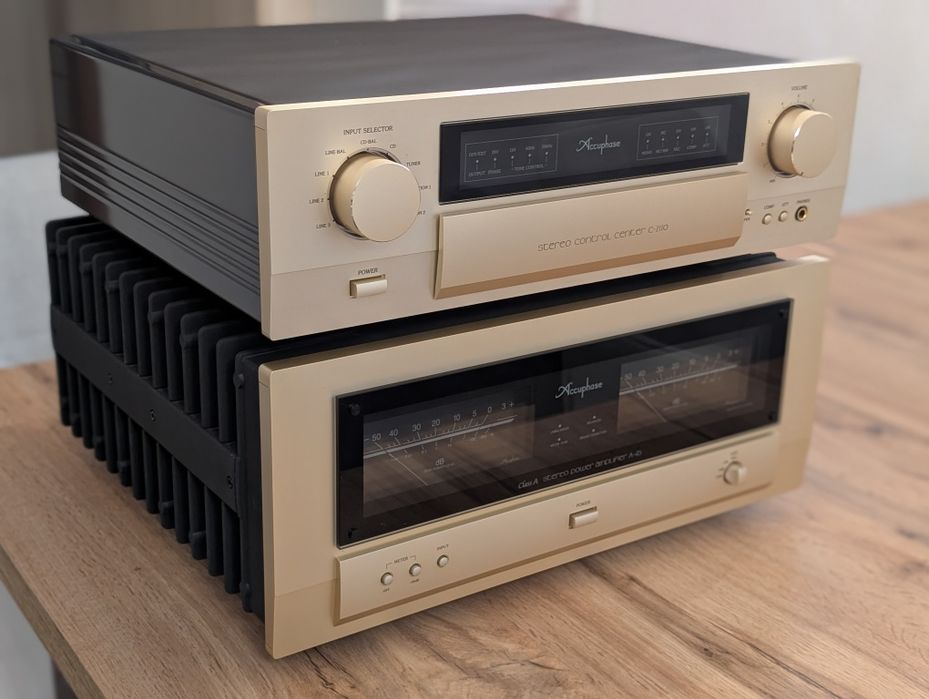Accuphase A-45 + Accuphase C-2110