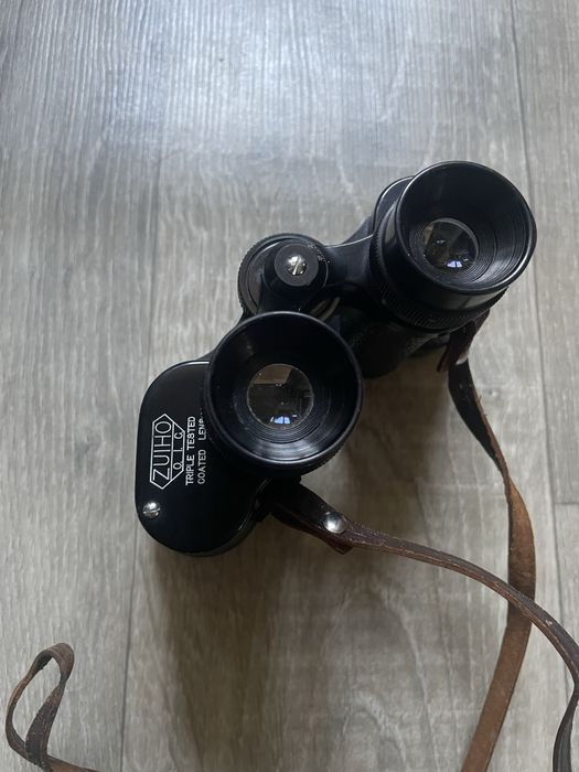 Винтажный японский бинокль Zuiho 6x30 7.5 угол лучше комз бпц, полевой