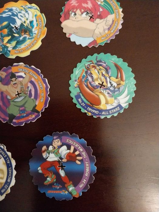 Lote 11 Beyblade Spinners, edição limitada, vintage