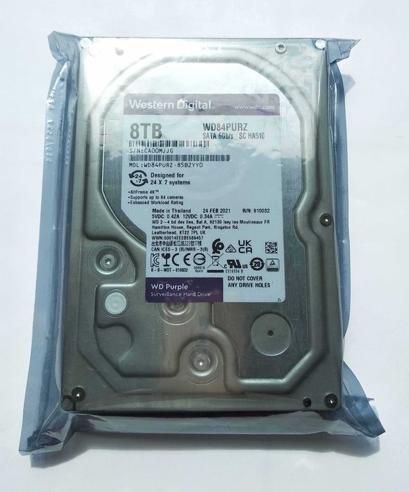 wd purple 8tb - купить компьютеры и комплектующие - Цена на OLX.ua