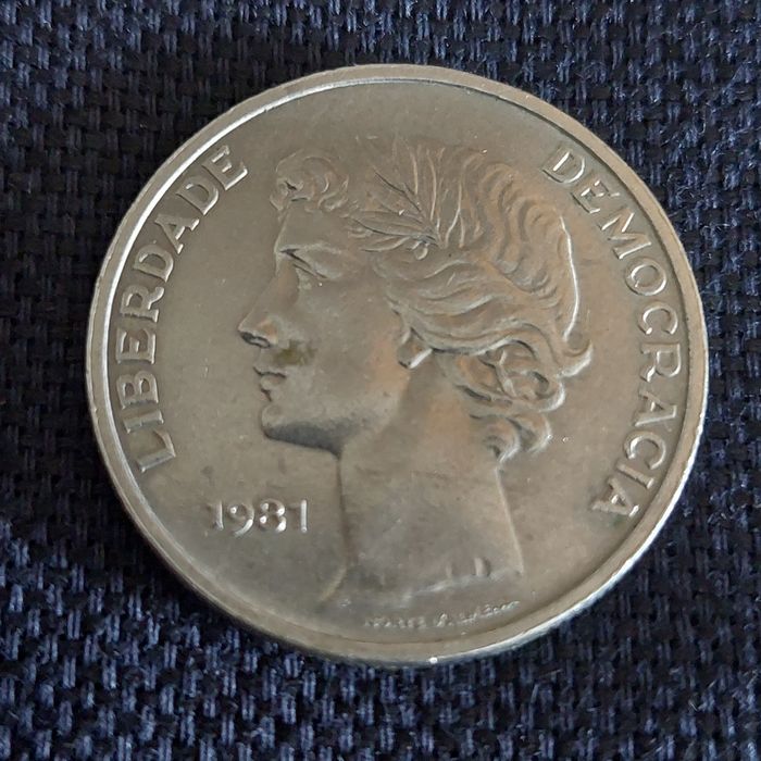 Moeda Republica Portuguesa 25 Escudos