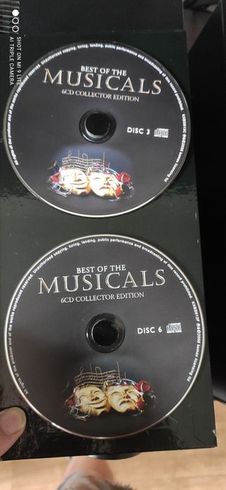 6 СD Box set "Best of the Musicals"
