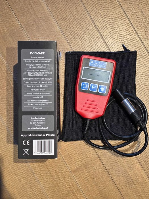 Miernik grubości lakieru Blue Technology P-13 S-FE
