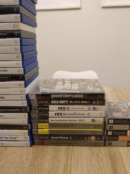 Grande Oportunidade: Lote de Jogos PS2, PS3, PSP e PS Vita