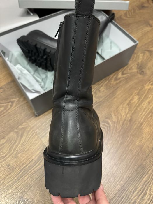 Balenciaga Stomper Boots Шкіряні