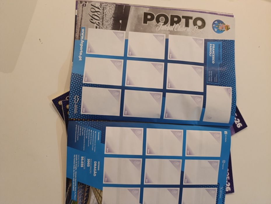 Caderneta de cromos liga portuguesa 2025-2026