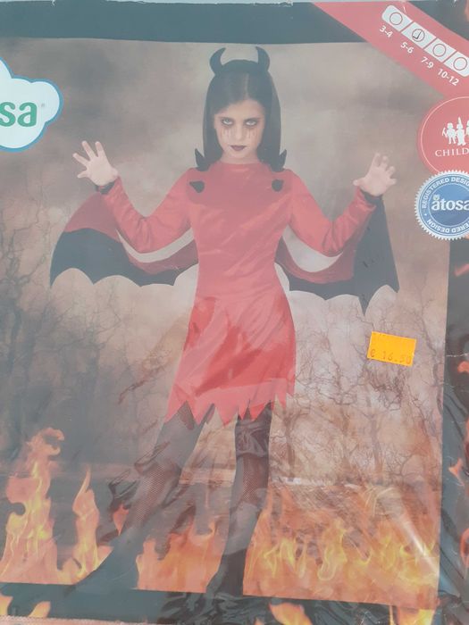 Fantasia Halloween criança