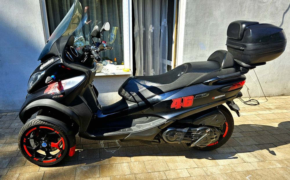 Piaggio MP-3 mp3 500 ie sport ABS ASR,  na prawo jazdy kat B  +kufer+ kask Nowy