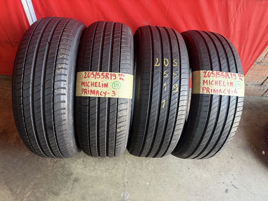 Pneus 205/55/19 Michelin impecaveis sao para o peugeot 3008