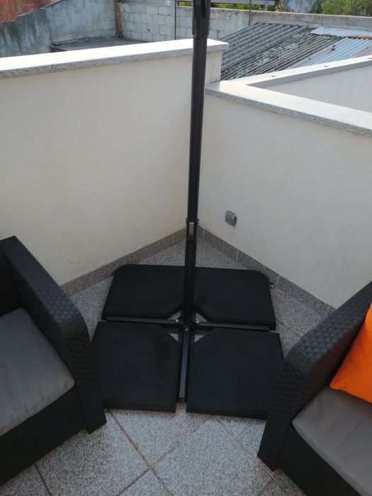 Conjunto mobiliário exterior novo