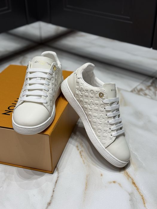 Trampki Louis Vuitton White Leather