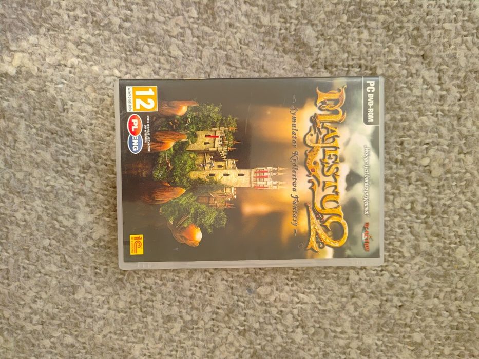 Oryginalna gra PC Majesty2 symulator królestwa fantasy