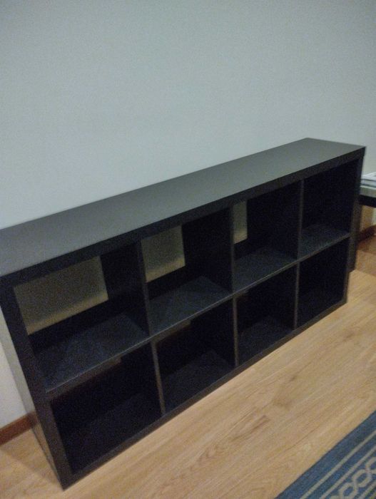 Estante, prateleiras em cubo