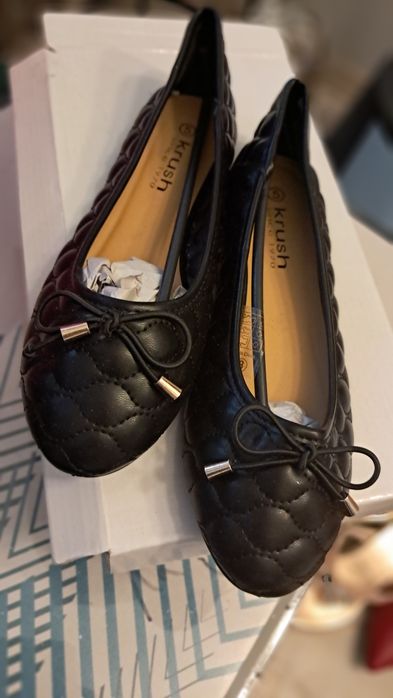 Czarne baleriny  nowe