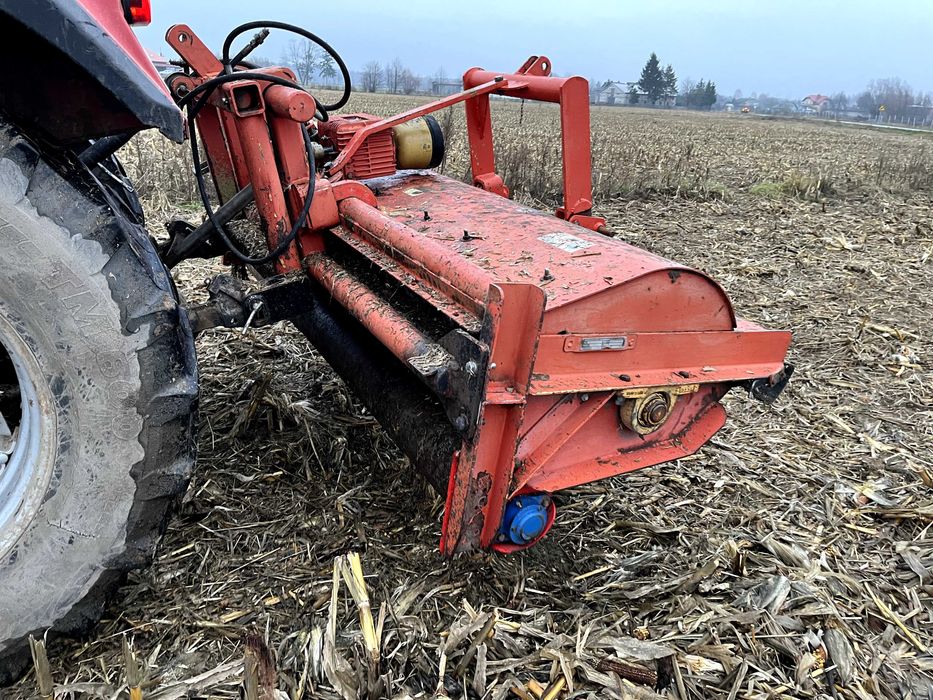 Mulczer bijakowy Dücker 2,7 m – przesuw boczny, WOM, kosiarka bijakowa