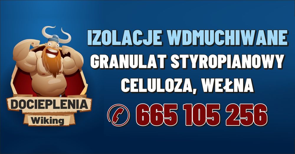 Izolacje wdmuchiwane Celuloza, wełna, styropian