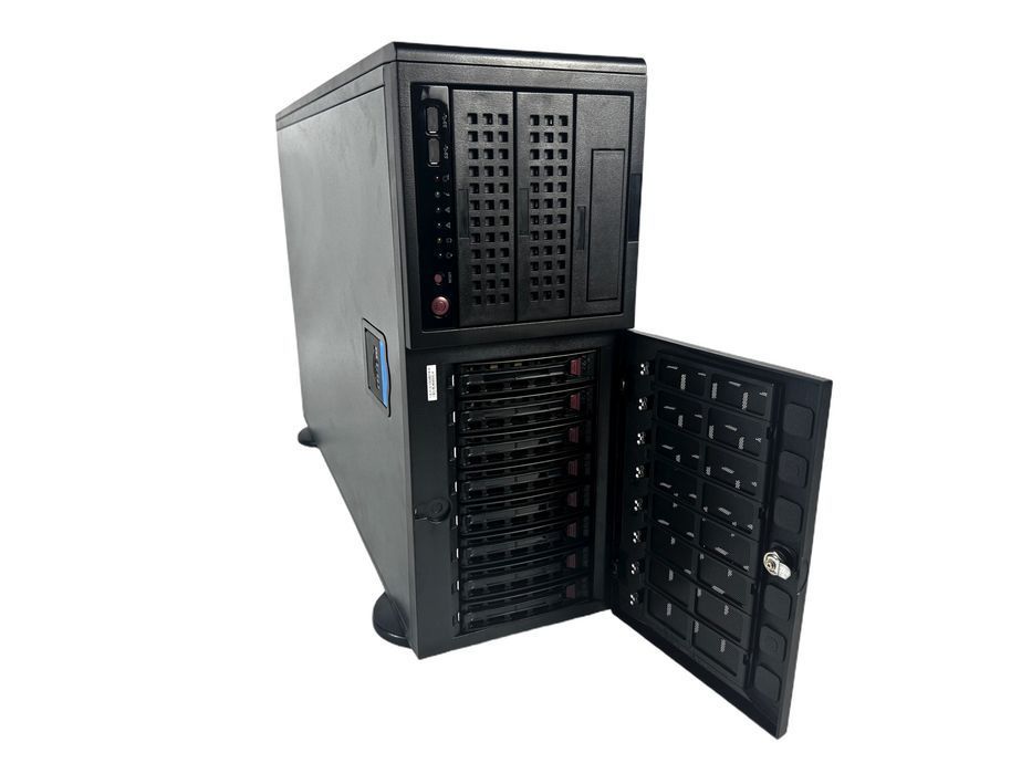 Сервер Supermicro 745-12 8LFF+NVMe / 2x AMD EPYC 7742 / 256GB /9361-8i