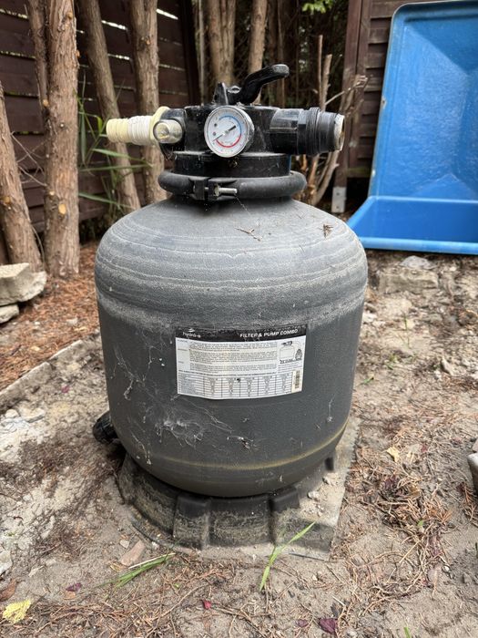 Używany filtr basenowy do piasku kwarcowego