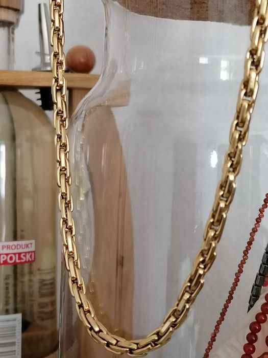 Naszyjnik, łancuszek damski stal chirurgiczna 316L nowy