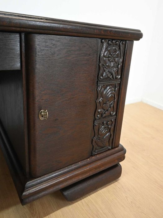 antyk mebel biurko art deco
