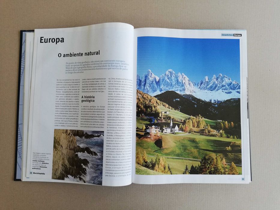 Grande Atlas do Século XXI: Geografia Universal - Europa Ocidental, v1