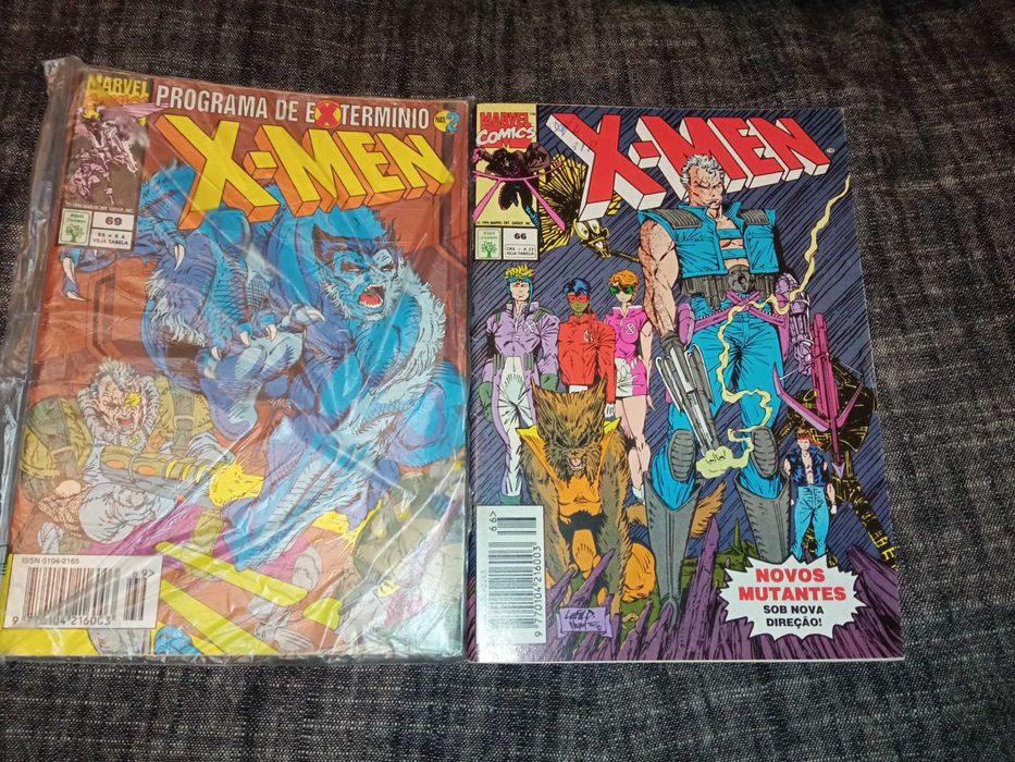 Lote X Men anos 80 e 90
