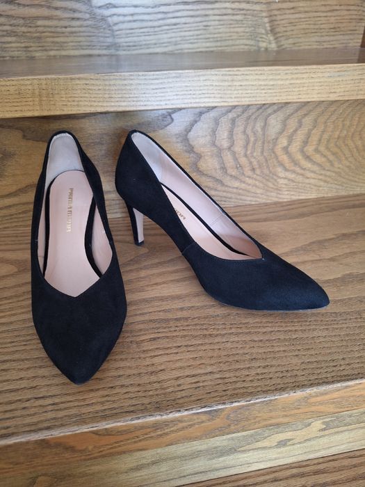 Buty z zamszu  Prima Moda  rozmiar 37