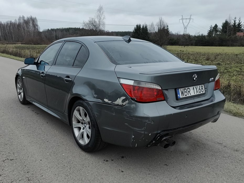 BMW E60 540i manual m pakiet rwd 306km